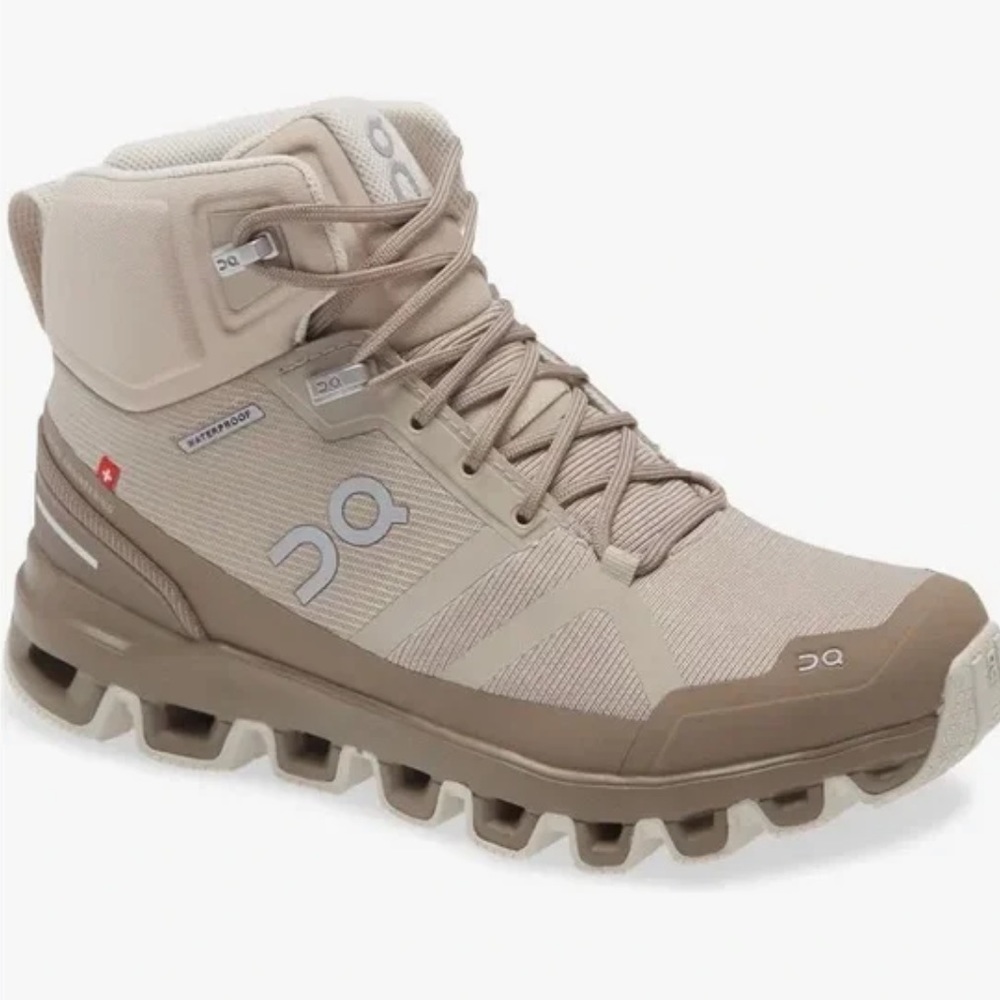 On Cloudrock Waterproof Boots Size 5.5